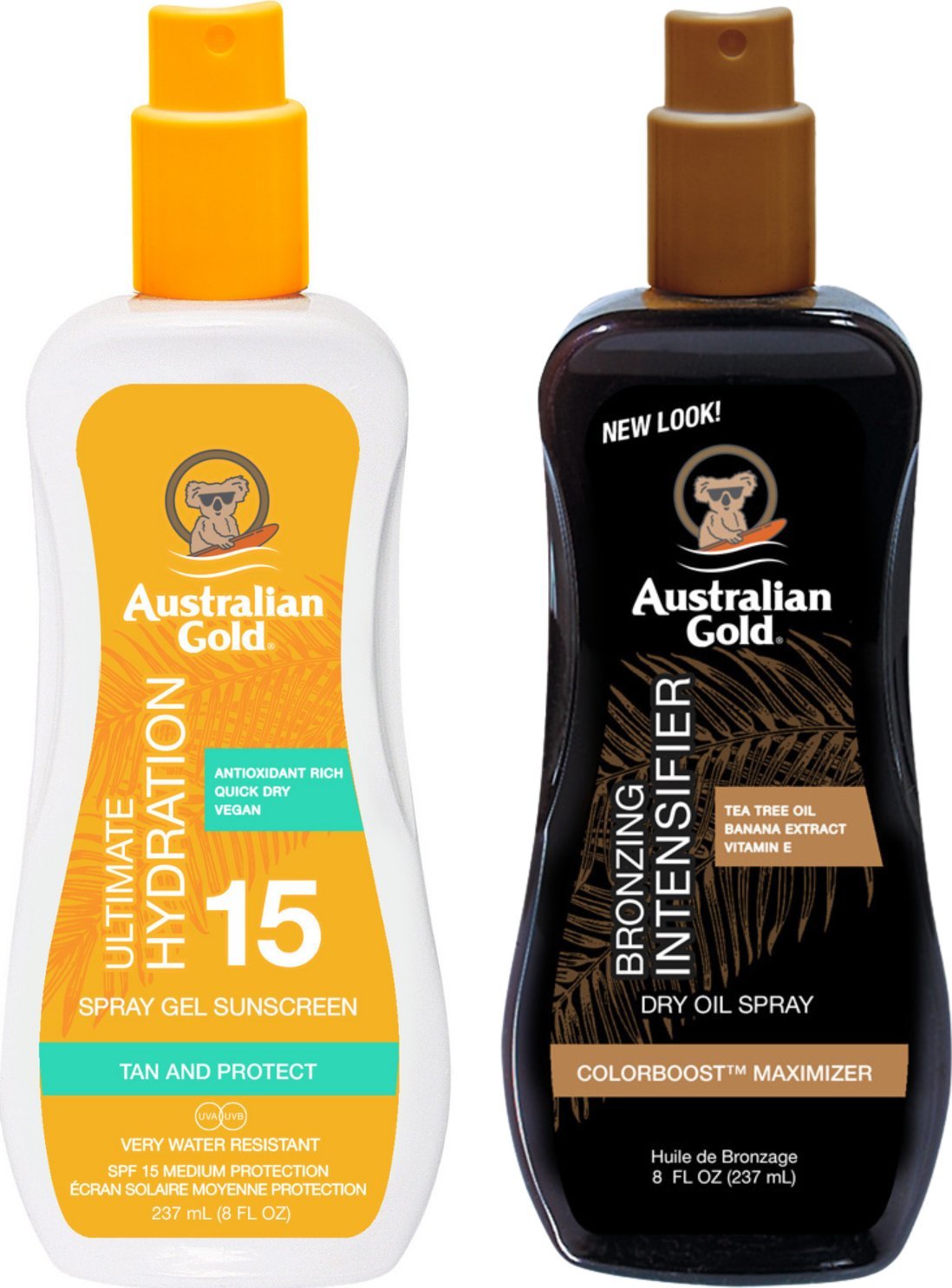 Australian Gold Spray SPF15 + Intensifier Olejek