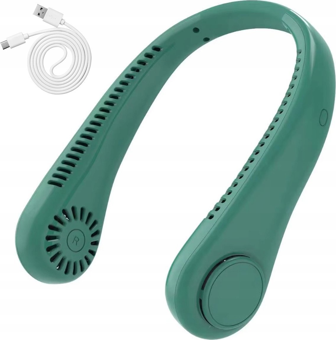 AG921A Przenośny wentylator na szyję zielony