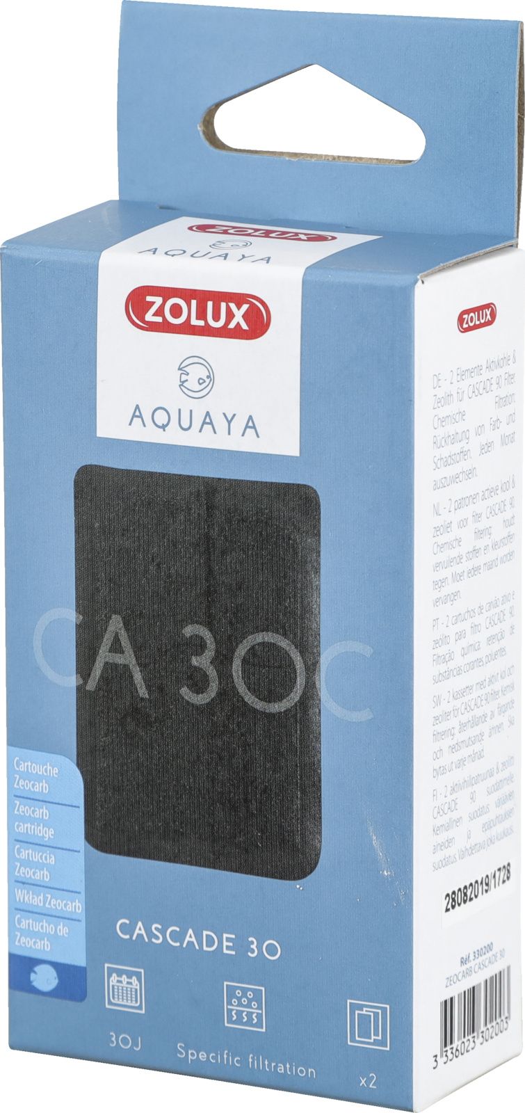 Zolux AQUAYA Wkład Zeocarb Cascade 30
