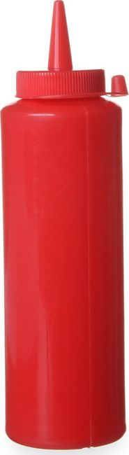 Hendi Dyspenser pojemnik do sosów zimnych 0,2l. czerwony - Hendi 558010 Dyspenser pojemnik do sosów zimnych 0,2l. czerwony - Hendi 558010