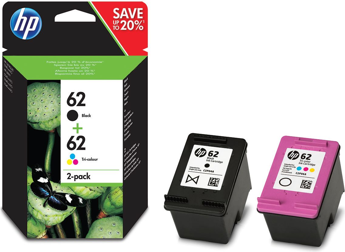 Tusz HP Tusz 9J71AE#301 (Black, Color)