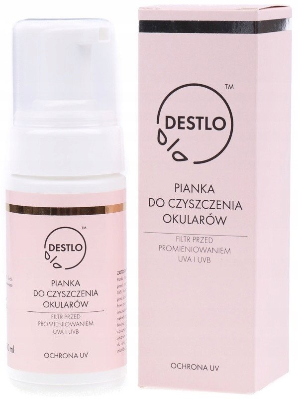 Pianka do CZYSZCZENIA OKULARÓW Masek Gogli FILTR UVA UVB Ochrona OKA 100ml