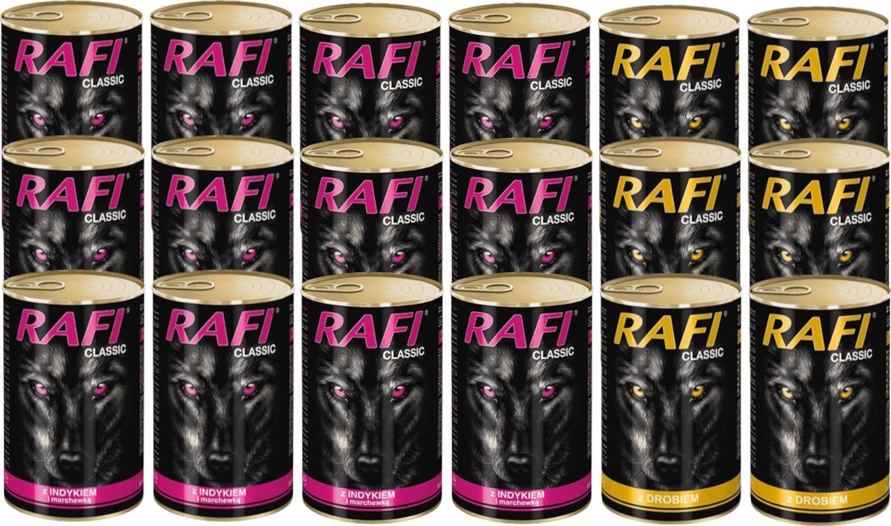 Dolina Noteci Rafi Classic MIX SMAKÓW w Sosie 18x1240g