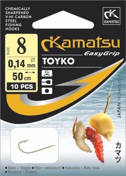 Kamatsu Kamatsu Haczyki Toyko z przyponami nr 10 (0.12mm)