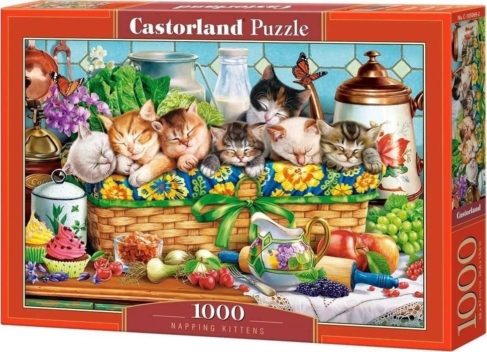 Castorland Puzzle Napping Kittens 1000 elementów