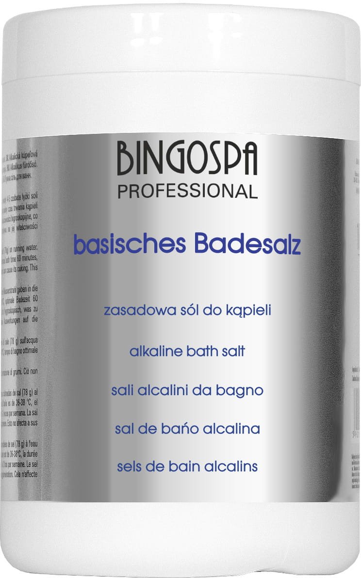 BingoSpa Sól do kąpiel Dermatologiczna Zasadowa 1000g