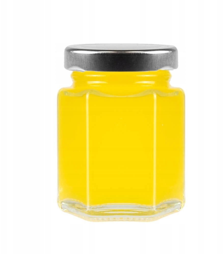 Słoik szklany 110ml SZEŚCIOKĄTNY na przyprawy miód