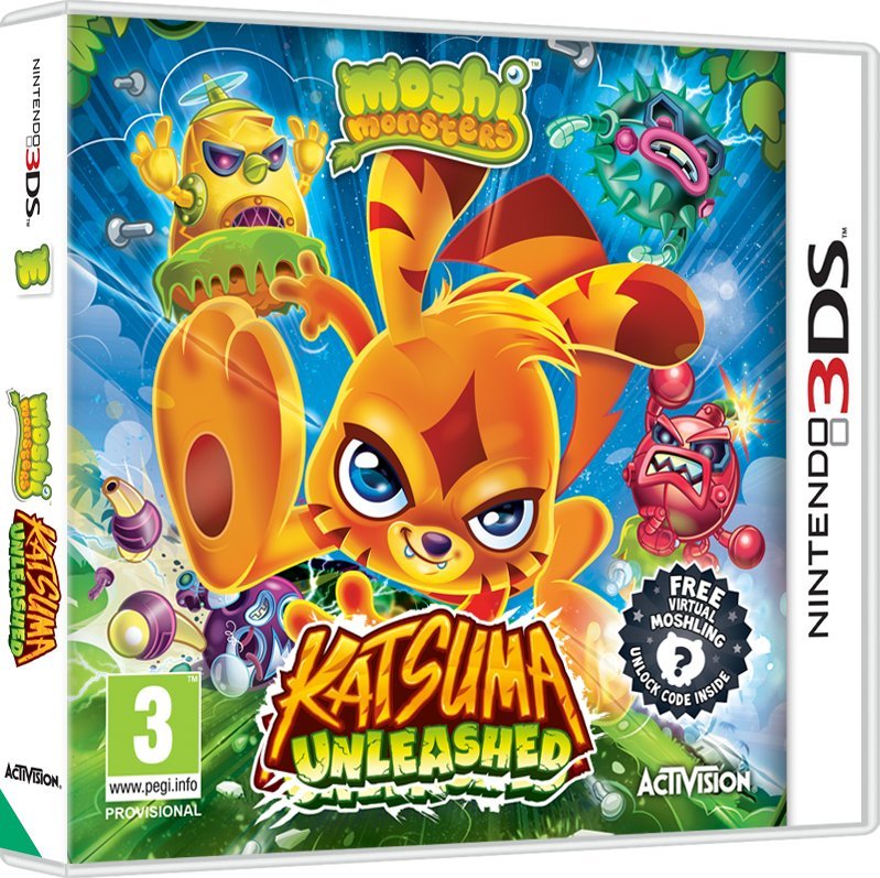 Moshi Monster Katsuma Unleashed - 3DS