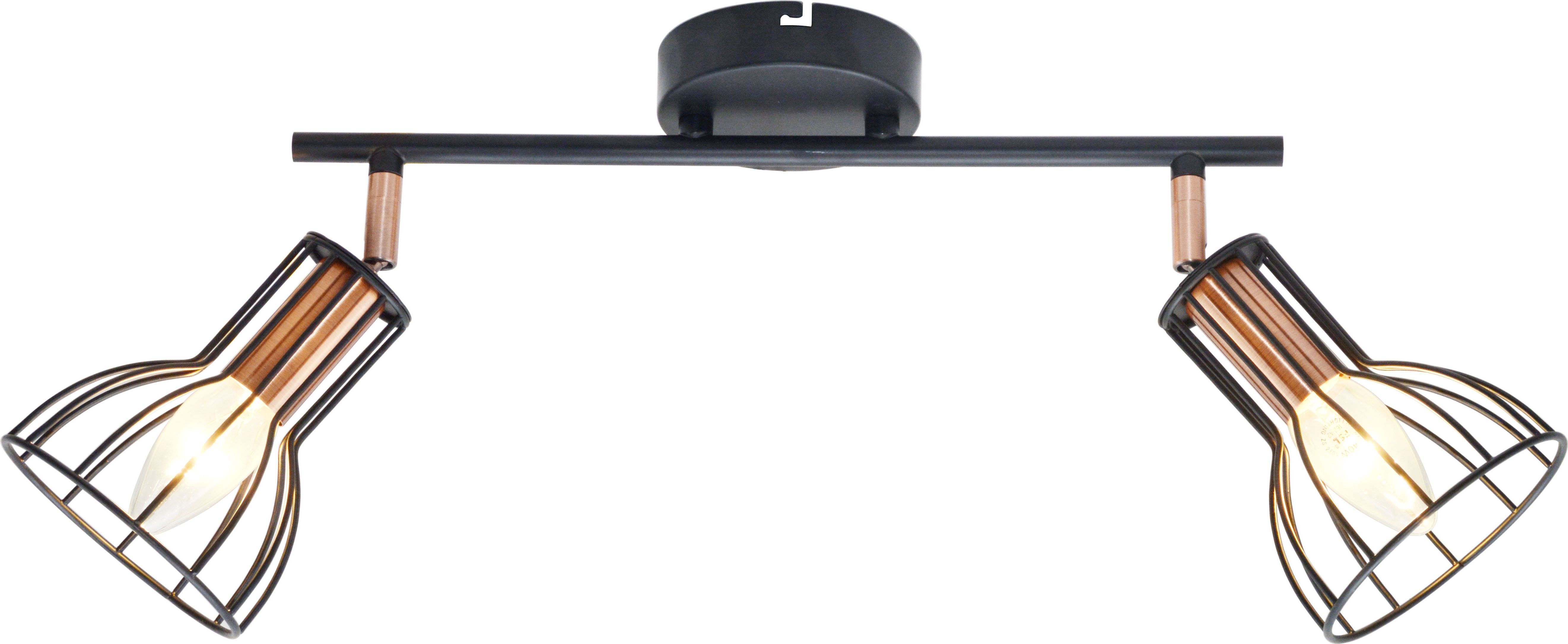 Lampa sufitowa Polux Spot natynkowy czarny Polux Sofia 310941