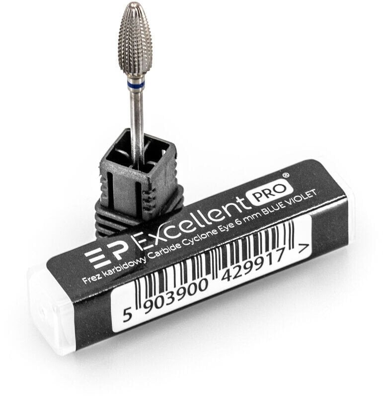 Excellent PRO Carbide Cyclone Eye frez karbidowy 6mm Blue Violet