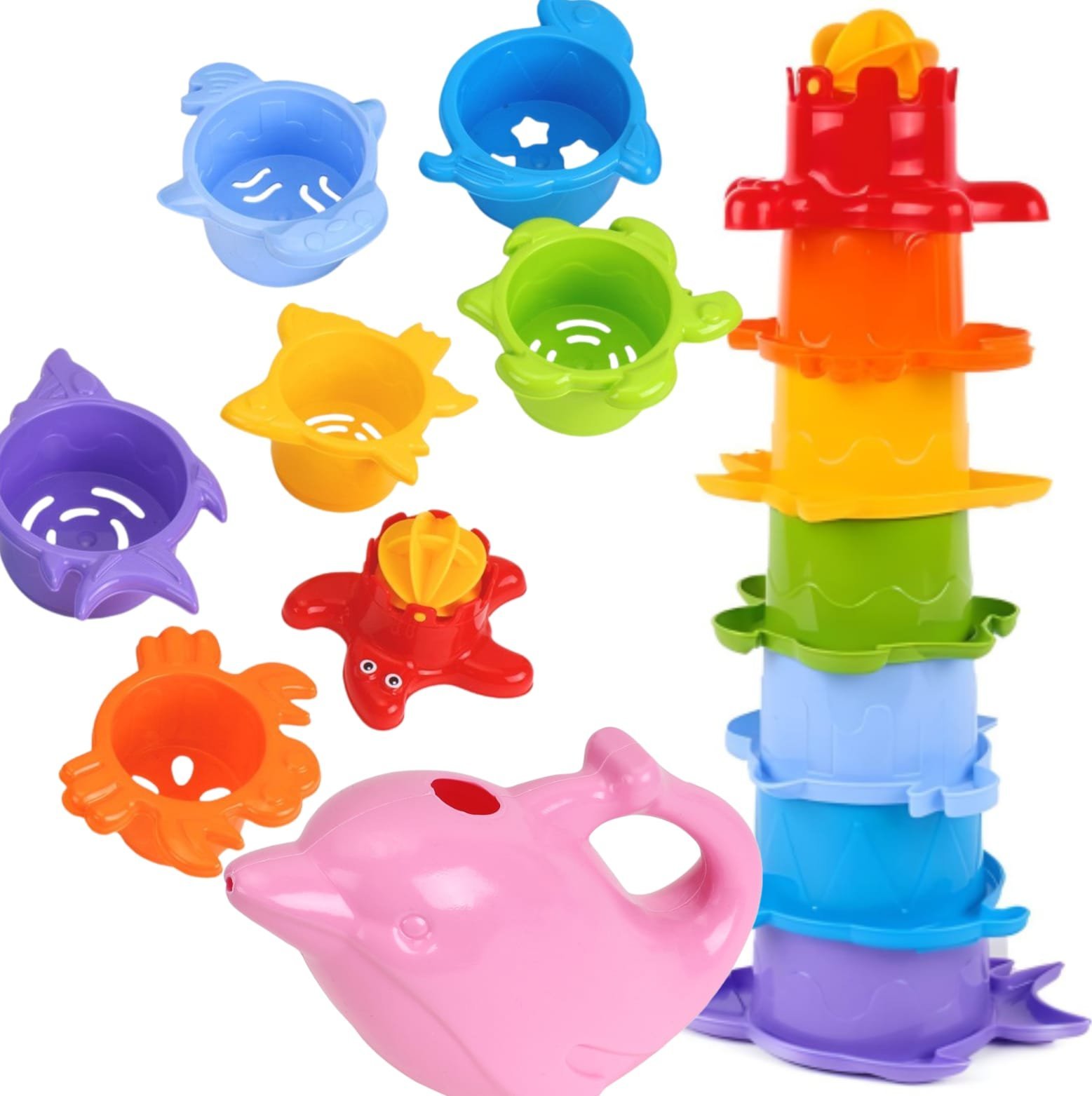 Technok Piramidka kubeczki do kapieli TechnoK 6962