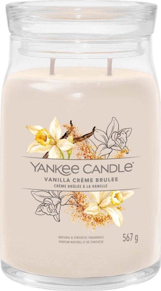 Yankee Candle Yankee Candle Signature Vanilla Creme Brulee Świeca Duża 567g