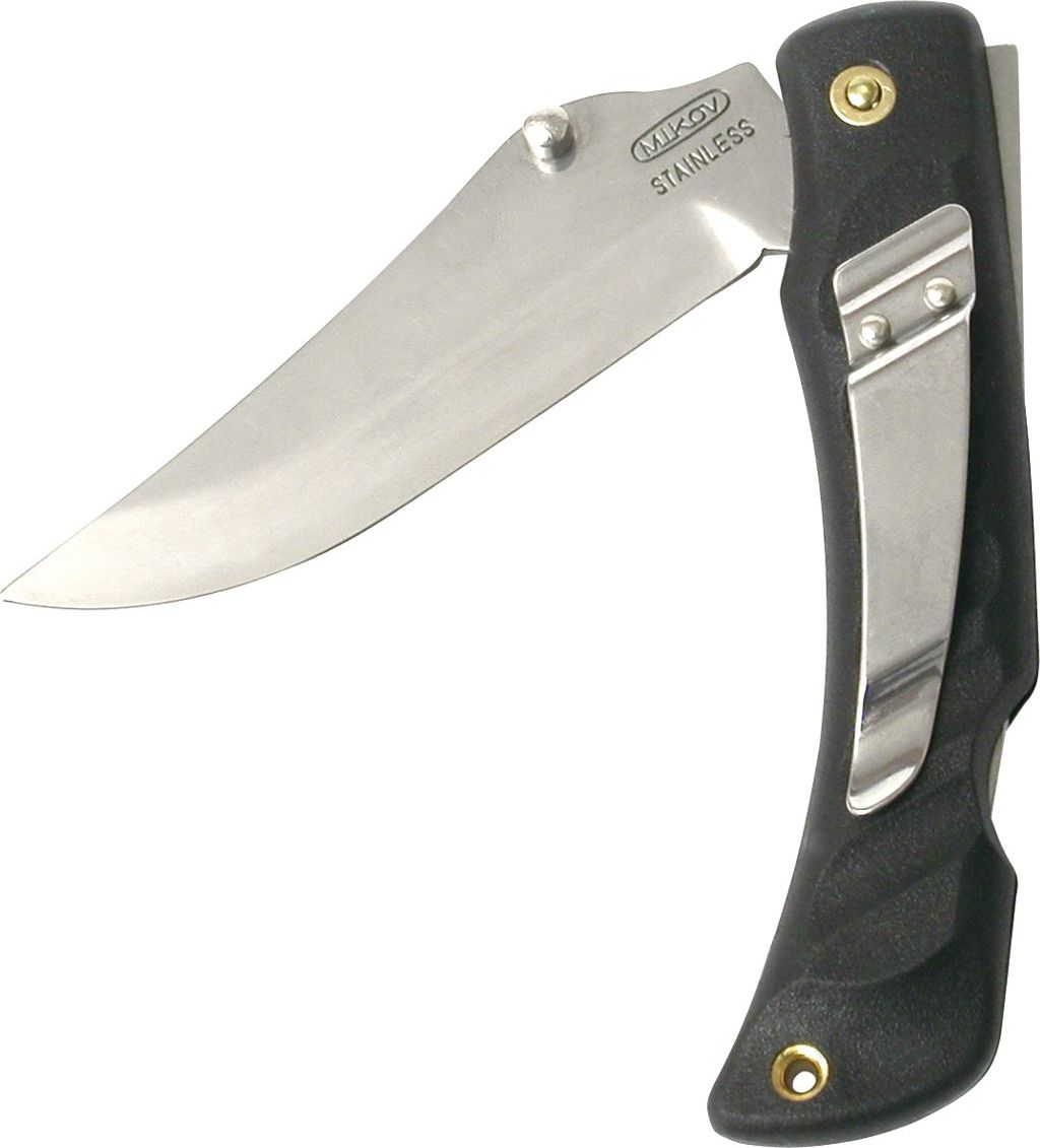 Mikov Nóż Mikov Crocodile Clip Poin Folder 90mm Klips (243-NH-1/C S) uniwersalny