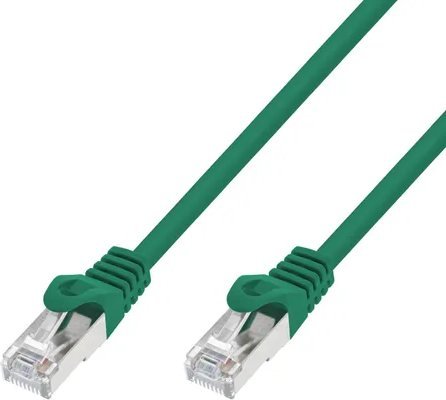 Extralink Kat.7 S/FTP 0,5m 20G Zielony | Patchcord LAN | Miedź Kabel sieciowy skrętka