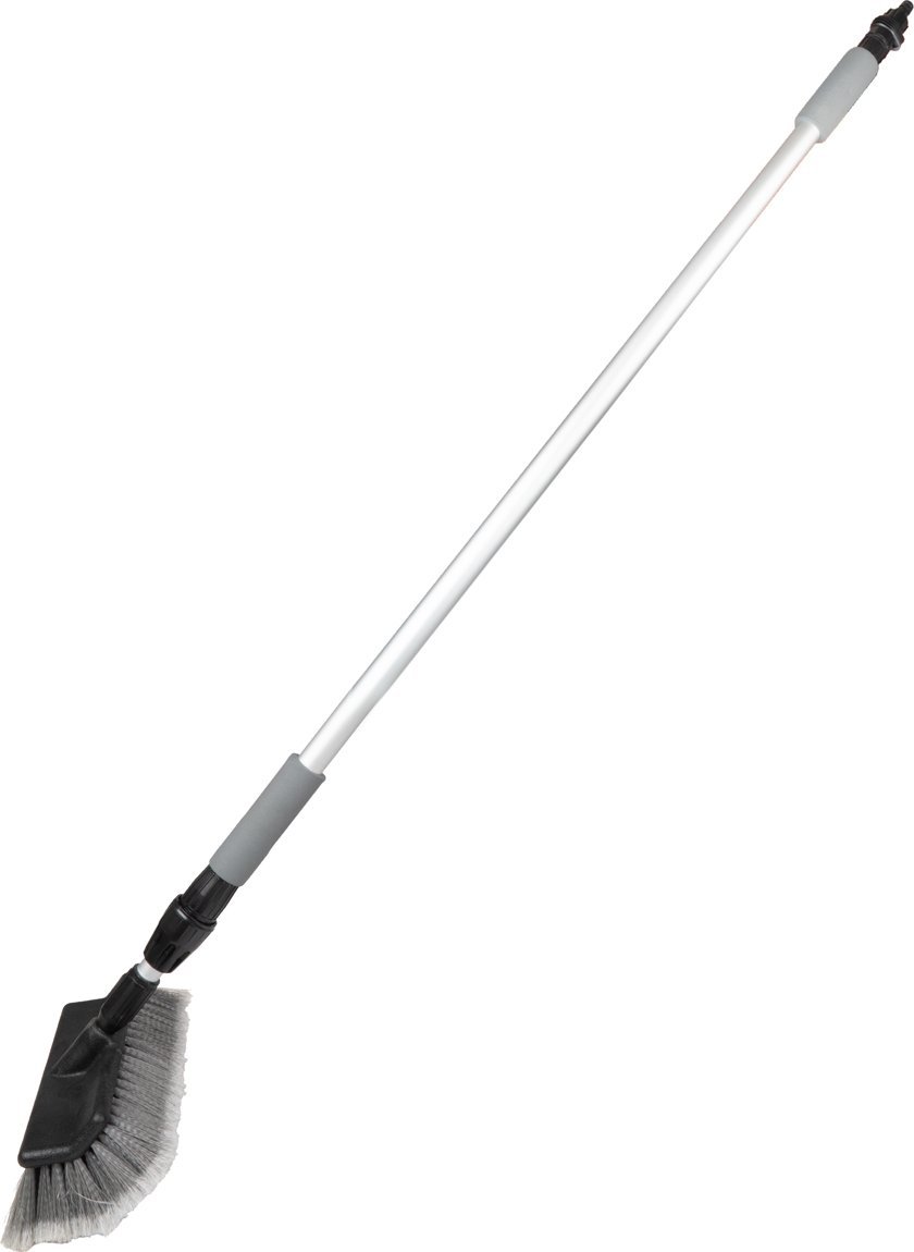 AMiO Szczotka teleskopowa przepływowa do mycia samochodu auta 97-160cm amio-03953