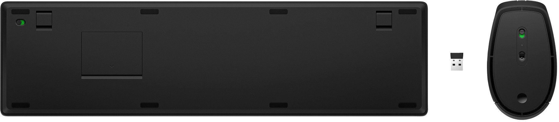 HP 655 Wireless Mouse Keyboard Combo - Black - US ENG