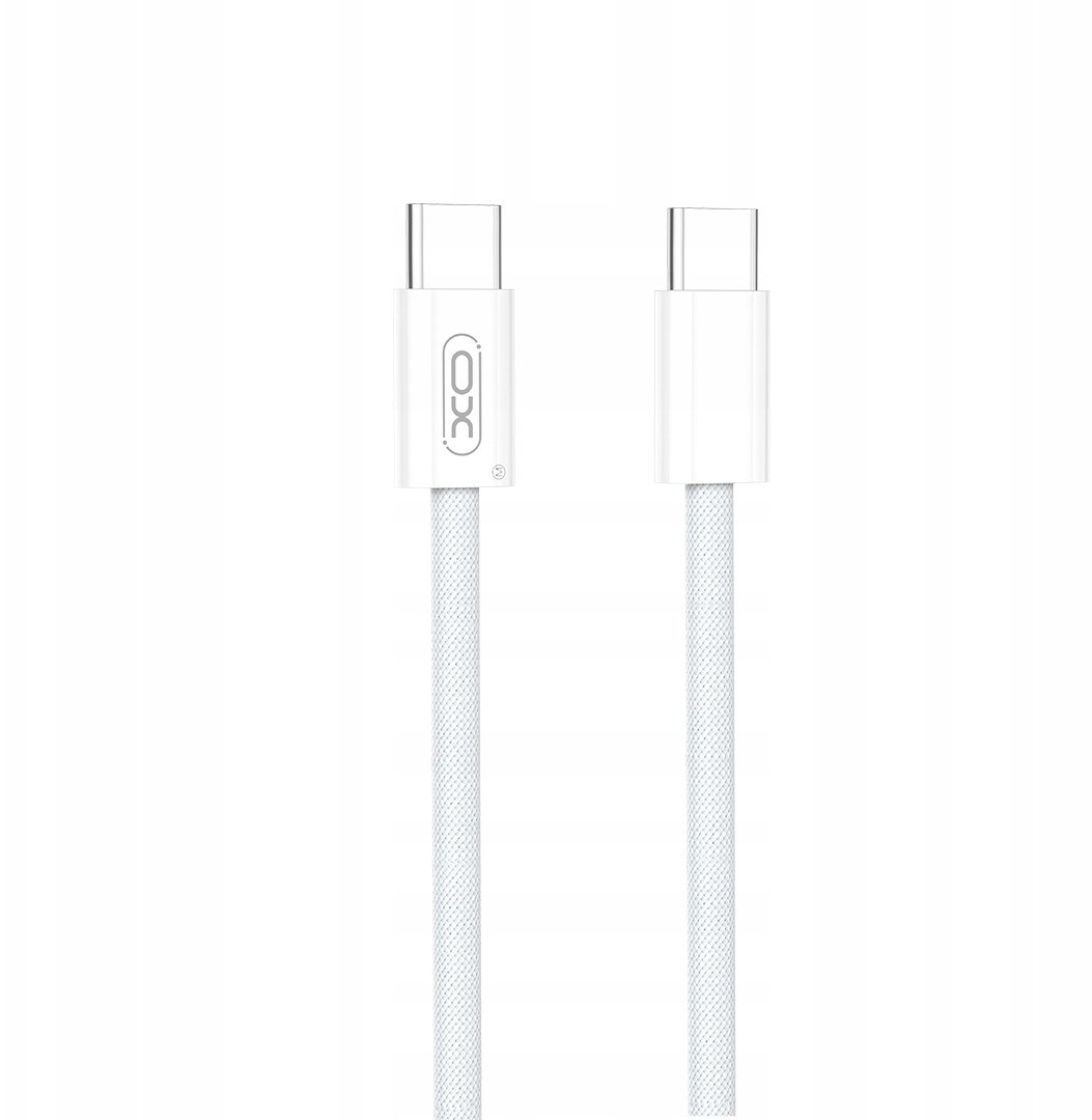 XO kabel NB-Q260A PD USB-C - USB-C 1m biały 60W