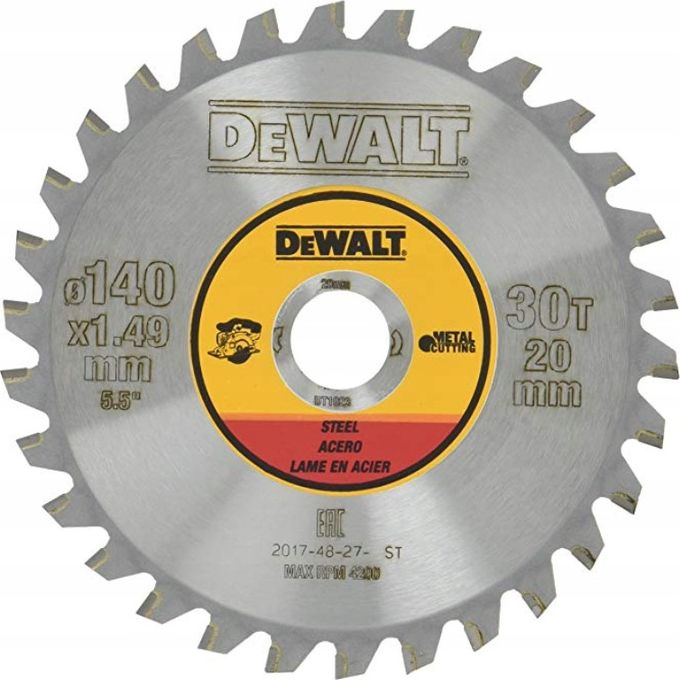 Dewalt tarcza pilarska 140x20mm 30 zębów (DT1923-QZ)