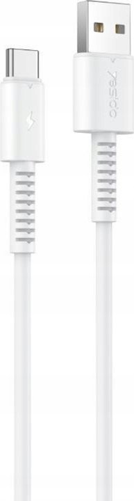 Kabel USB Yesido yesido Kabel CA120 18W USB-Type-C 1m PVC 2A, WHITE / BIAŁY