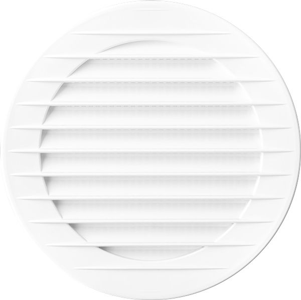 airRoxy Kratka okrągła z siatką biały 100 /AOzS 100/ 02-146