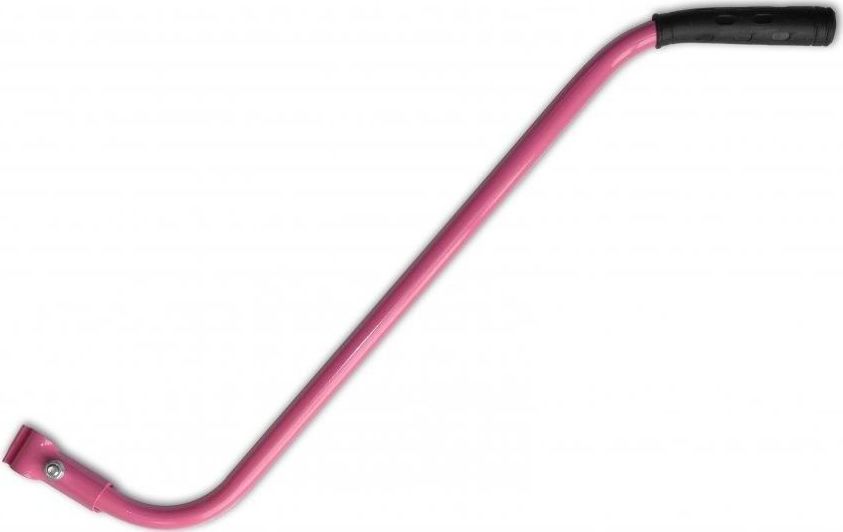 Olkas Uchwyt -rączka do prowadzenia rowerka uniwersalny różowy uniwersalny