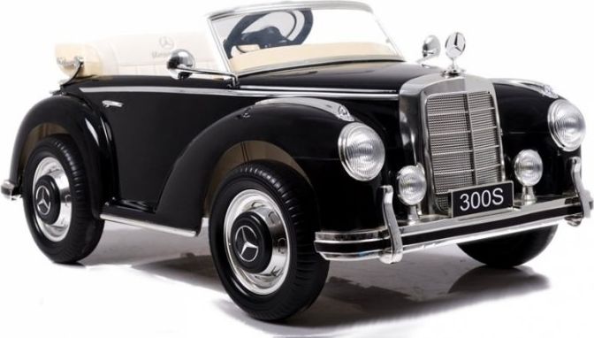 Lean Sport Auto na Akumulator Mercedes 300S Czarny Lakierowany