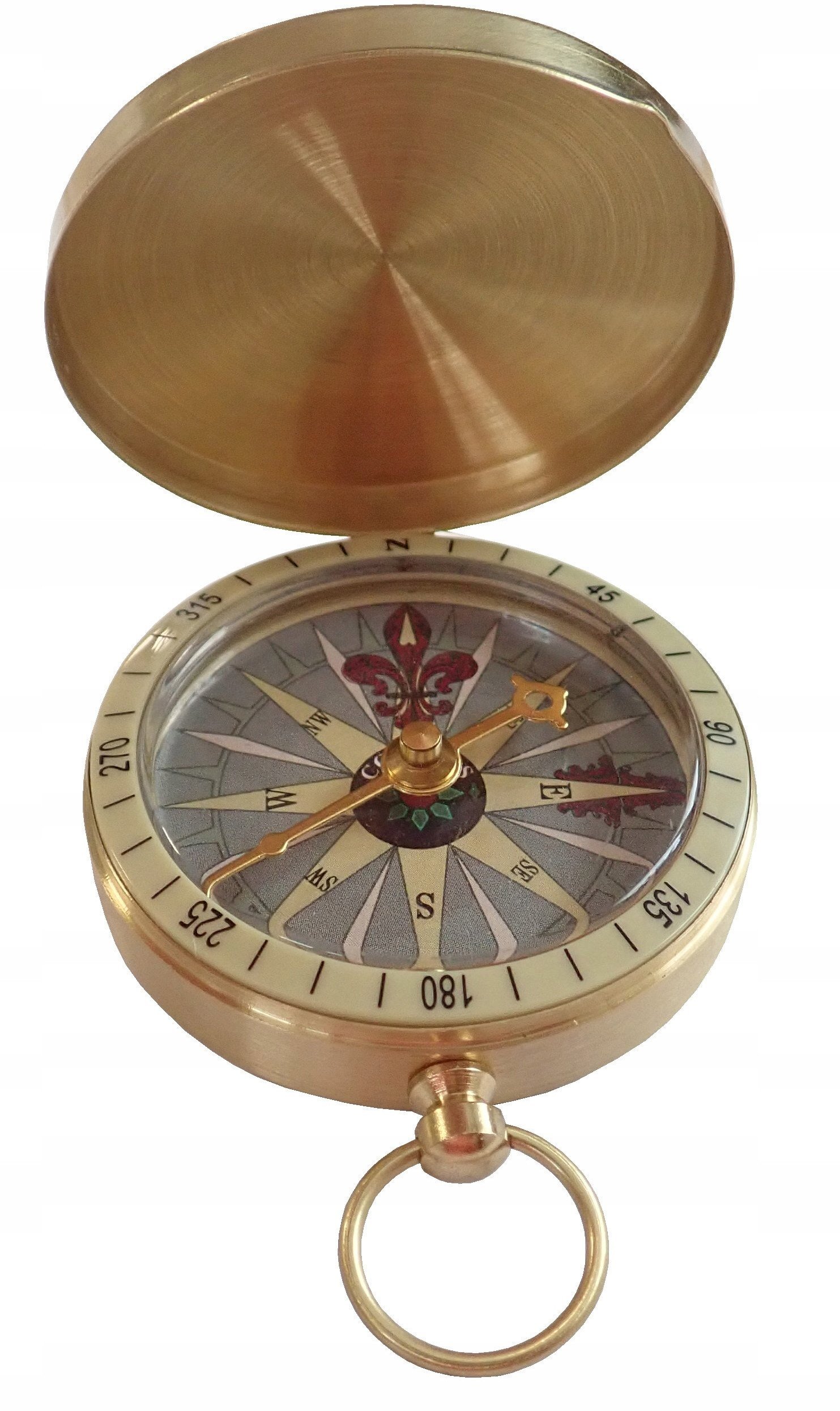 Klasyczny Duży Kompas w Metalowej Obudowie Klasyczny KUBISPORT