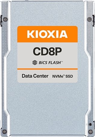 KIOXIA CD8P-R Series KCD8XPUG30T7 - SSD - Rechenzentrum, Lesen intensiv - 30720 GB - intern - 2.5" (6.4 cm) - PCI Express 5.0 x4 (NVMe)