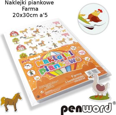Polsirhurt Naklejki piankowe farma 20x30 (5)