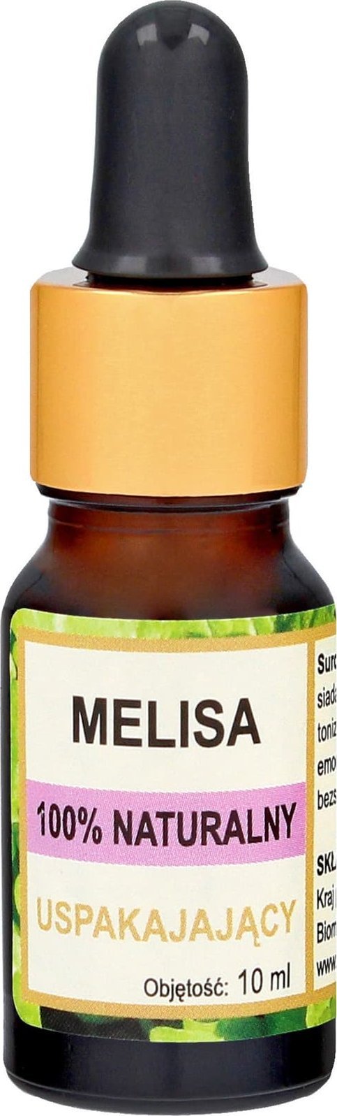 BIOMIKA 100% Naturalny Olejek Melisowy - uspokajający 10ml