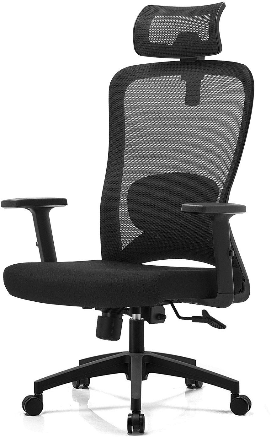 Krzesło biurowe Angel grOm Czarne