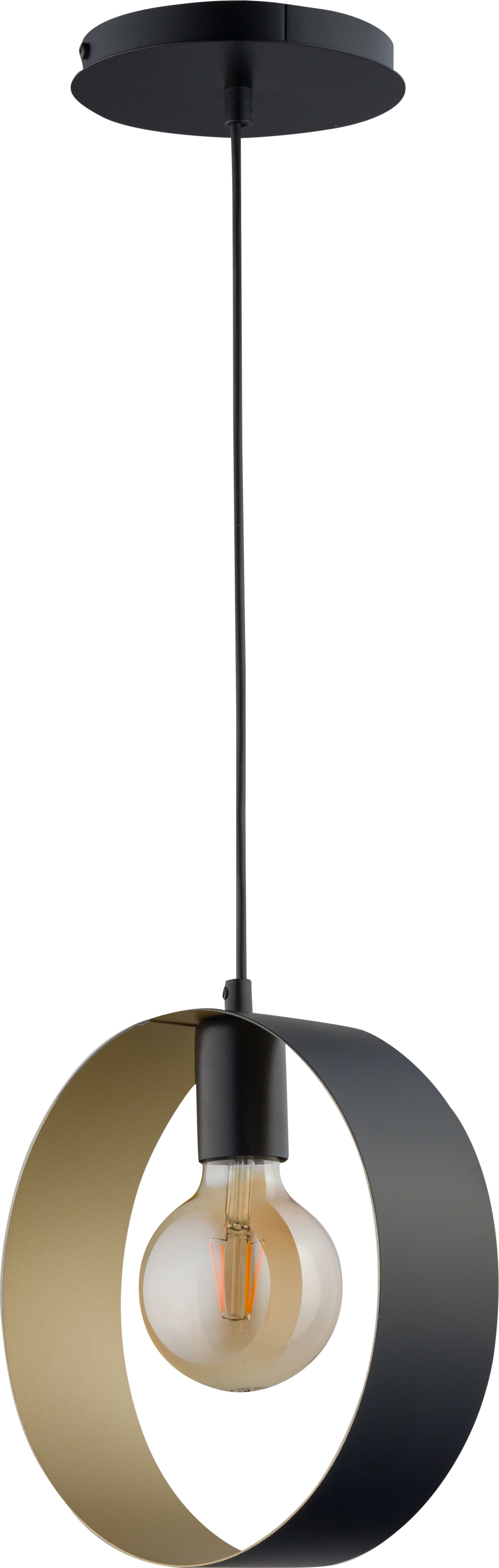 Lampa wisząca Sigma Nowoczesna lampa wisząca LED Ready czarna Sigma HAPPY 32283