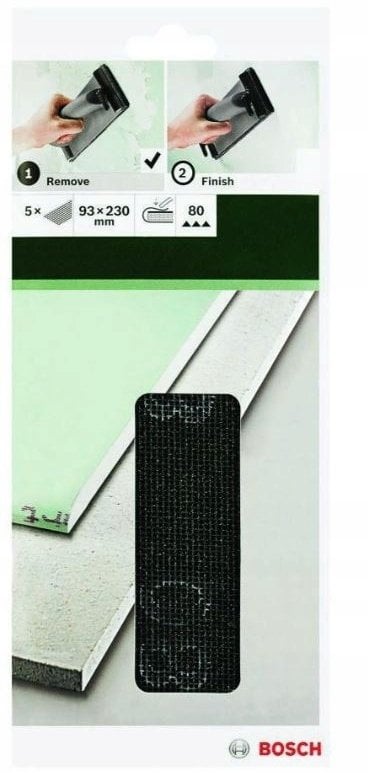 Bosch DIY siatka ścierna 93x230mm K80