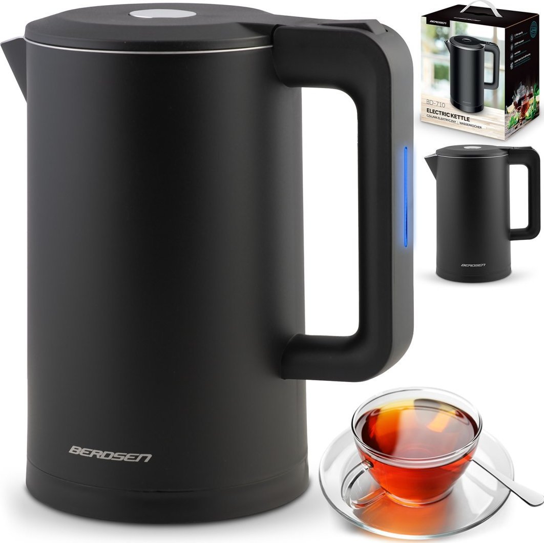 Czajnik Berdsen Czajnik elektryczny 1,7l BD-710 czarny