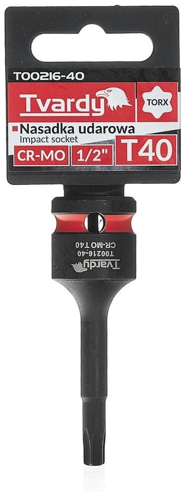 Nasadka udarowa TORX 1/2" T40 CR-MO (10/100)