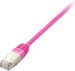 Equip Patchcord, S/FTP, Cat6, LSZH, 2m, różowy (605581)