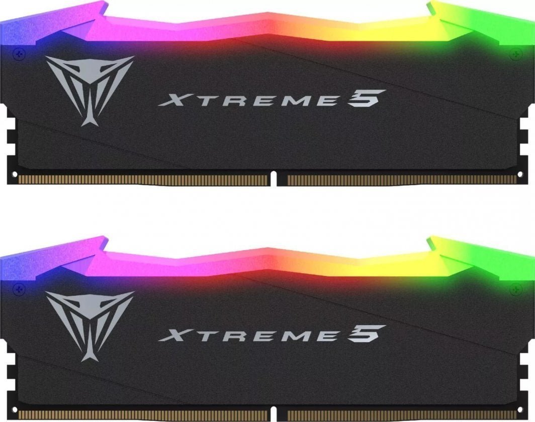 Pamięć Patriot Viper Xtreme 5 RGB, DDR5, 48 GB, 7600MHz, CL36 (PVXR548G76C36K)