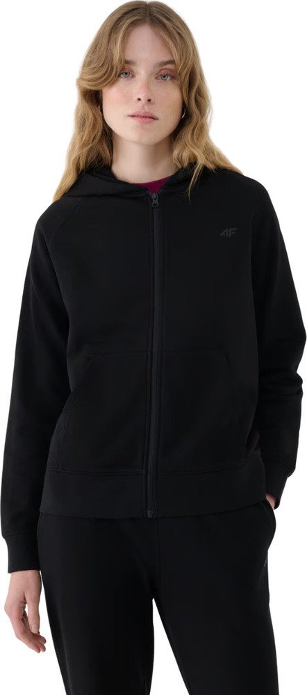 Bluza damska 4F F1763 czarna 4FWMM00TSWSF1763 20S S
