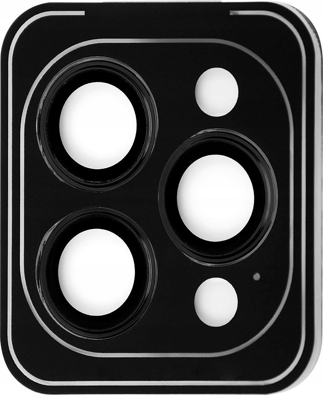 Osłona Szkło Hartowane 9h Na Obiektyw Aparat Do Iphone 15 Pro / 15 Pro Max - Czarny / Cppaip15pm01