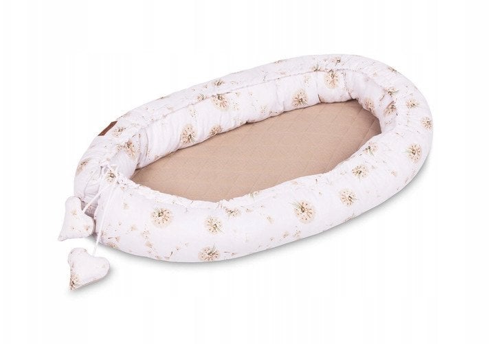 KOKON MUŚLIN DMUCHAWCE BEŻOWE 80x45