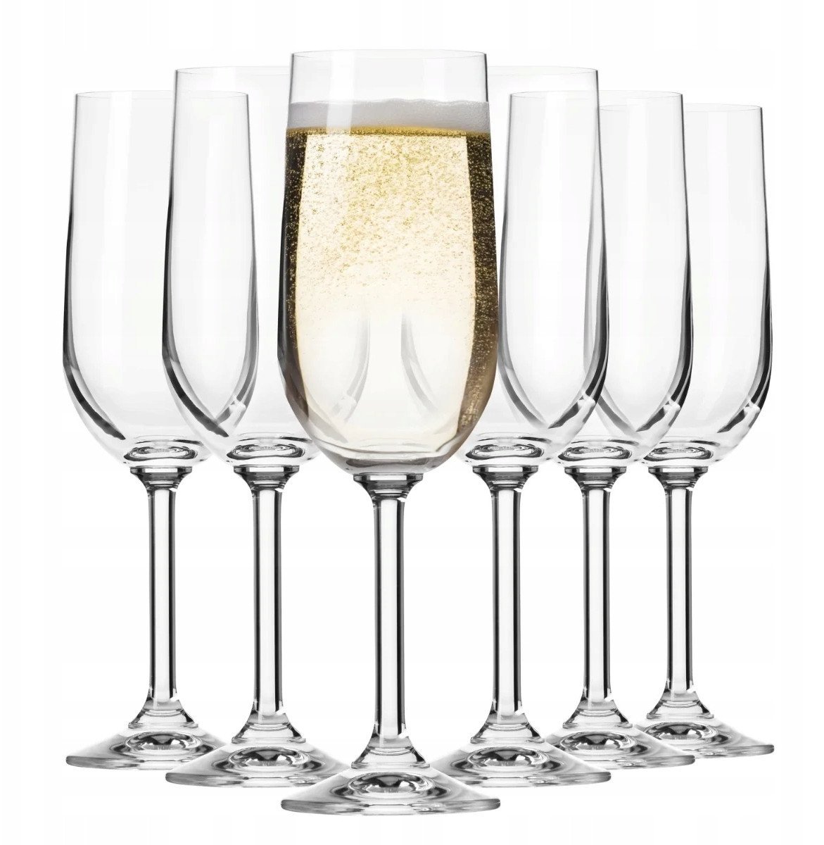 GLASS CHAMPAGNE GEMA 6PCS