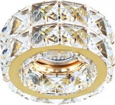 Lampa sufitowa Azzardo Lampa natynkowa złota AZzardo ESTER 2 AZ2467