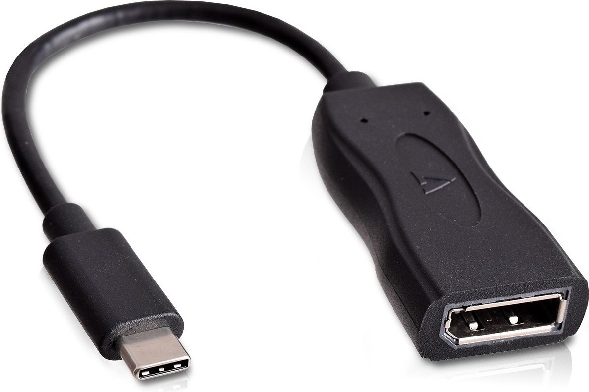 Kabel USB V7 USB-C - DisplayPort Czarny (V7UCDP-BLK-1E)