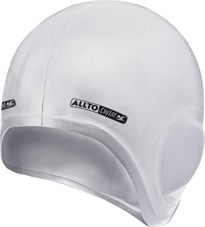 ALLTOSWIM CZEPEK PŁYWACKI NA USZY EPC312 ALLTOSWIM srebrny/silver