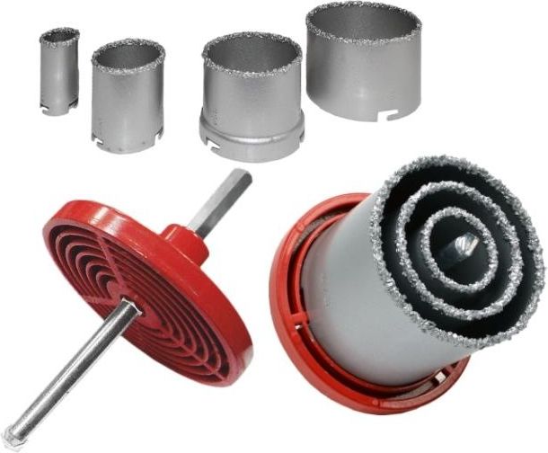 AWTools Otwornice wolframowe 33-83mm 6szt. (AW40510)