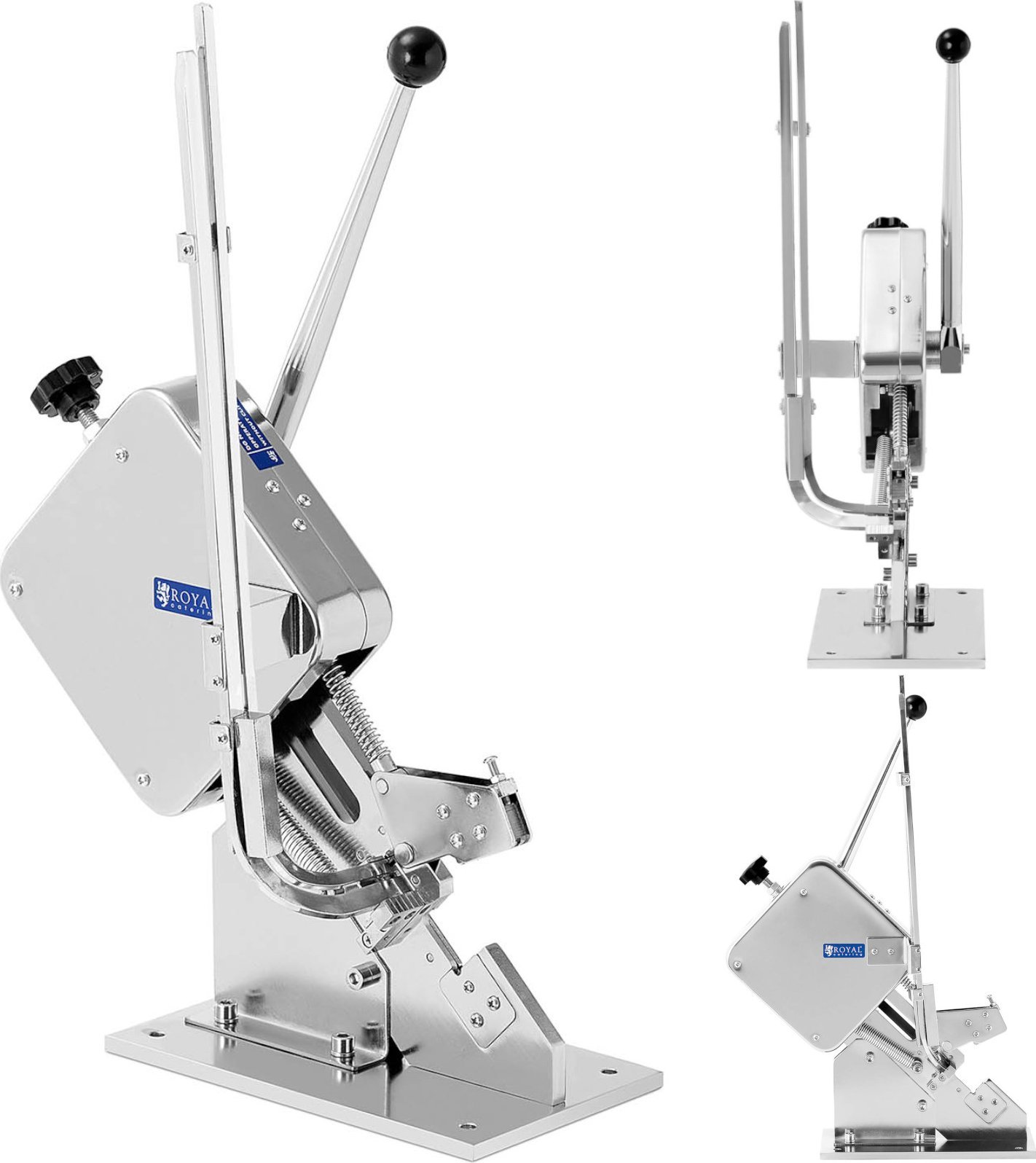 Royal Catering Klipsownica zaciskarka wędliniarska do kiełbas osłonek ręczna STAL Klipsownica zaciskarka wędliniarska do kiełbas osłonek ręczna STAL