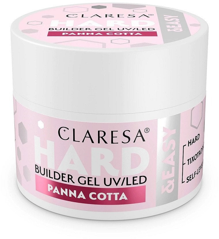 Claresa Hard&amp Easy Builder Gel żel budujący Panna Cotta 45g