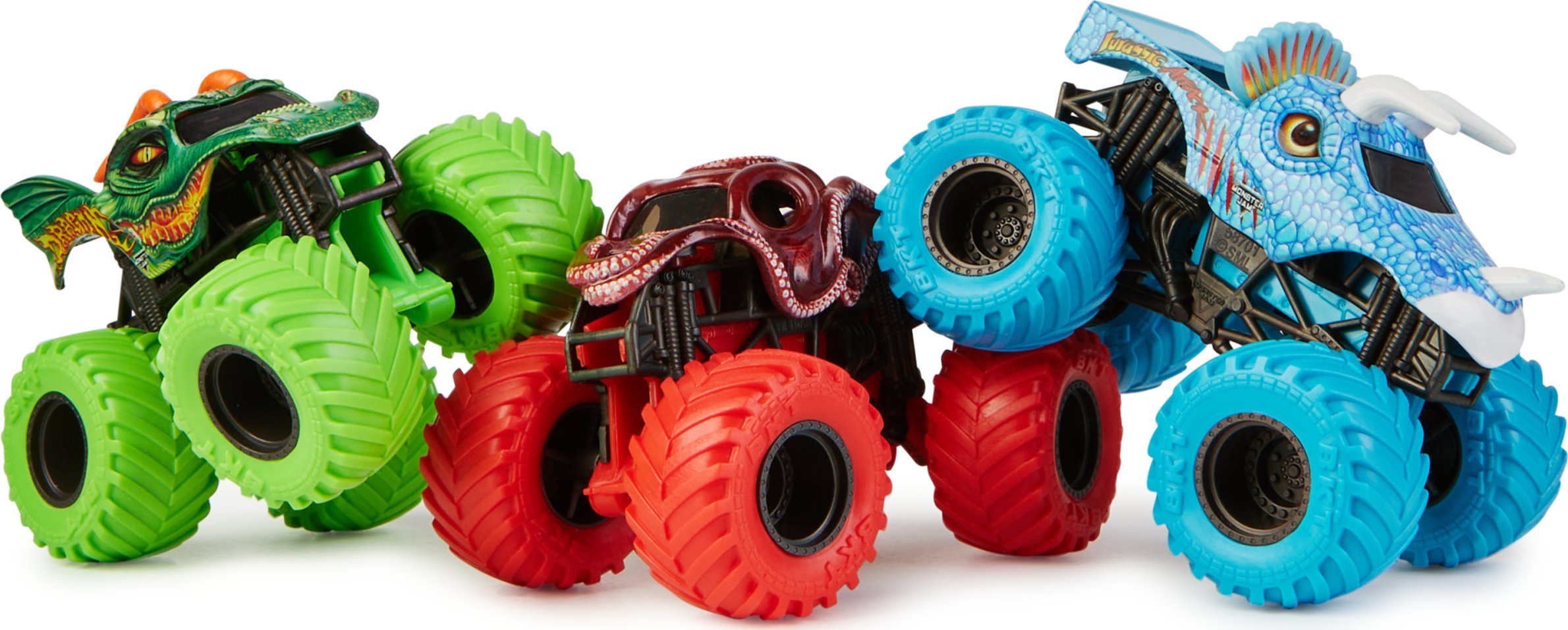 Spin Master Pojazd Monster Jam 1/64 3pack