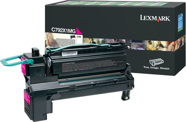Toner Lexmark C792X1MG Magenta Oryginał (C792X1MG)