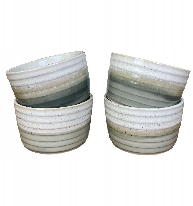 Alpina - Zestaw ceramicznych foremek do pieczenia 10,2x6 cm (4 sztuki)